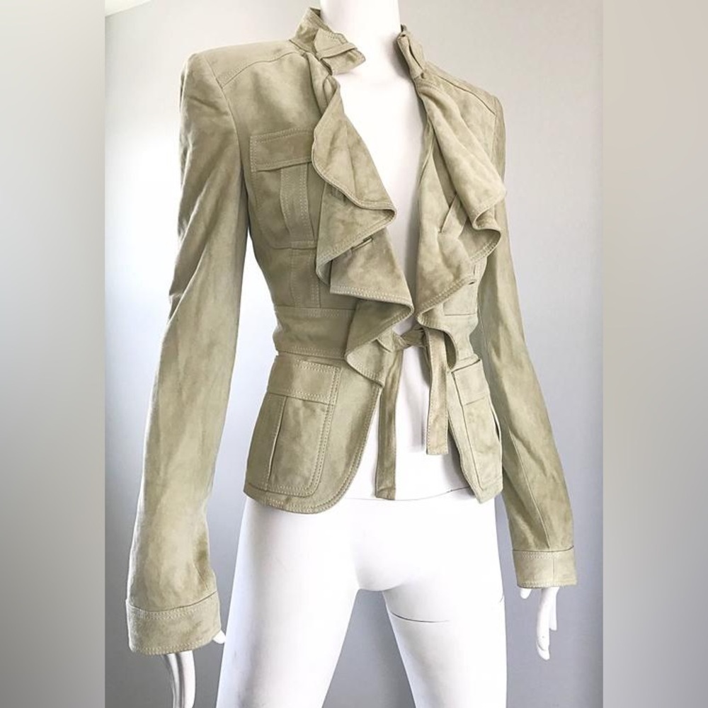 VINTAGE GUCCI TOM FORD SUEDE JACKET - Picture 2 of 9